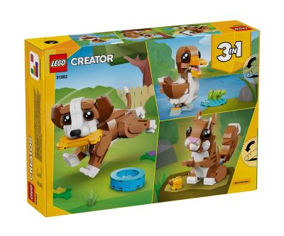 Конструктор Сладки животни игриво кученце LEGO Creator 31382 