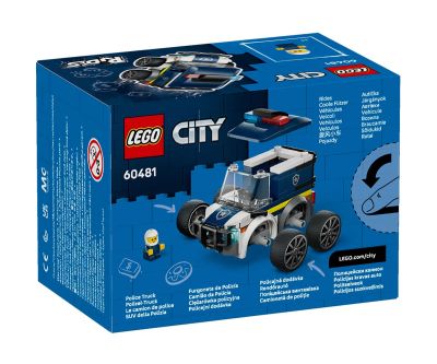 Конструктор Полицейски камион LEGO City 60481 