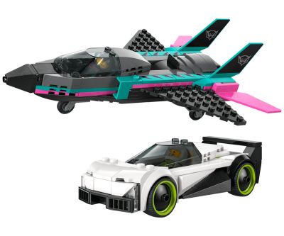 Конструктор самолет срещу колата LEGO City 60489 
