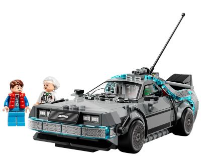 Конструктор Машина на времето от Завръщане в бъдещето LEGO Speed ​​Champions 77256 