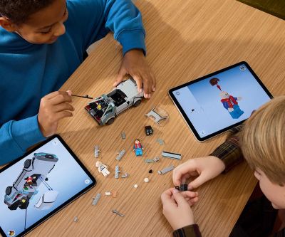 Конструктор Машина на времето от Завръщане в бъдещето LEGO Speed ​​Champions 77256 