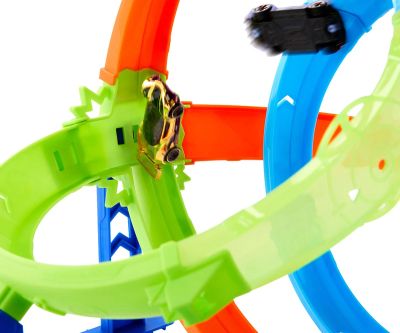 Писта с каскада и разбиване Mattel Hot Wheels Stunt Tracks JHK73 