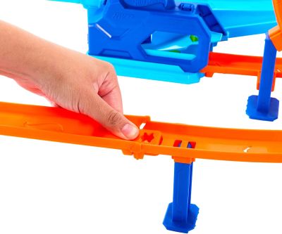 Писта с каскада и разбиване Mattel Hot Wheels Stunt Tracks JHK73 