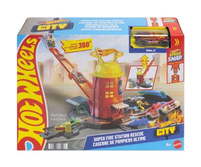 Пожарна станция Hot Wheels City JHL95