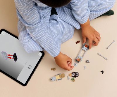 Конструктор Мотоциклетът на мандалореца и Грогу LEGO Star Wars 75436