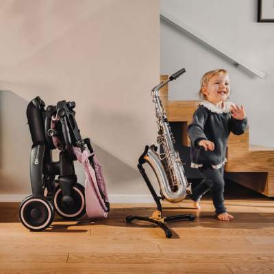 Сгъваема триколка със сенник KinderKraft JAZZ 3 ЗЕЛЕНА