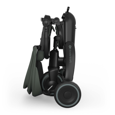 Сгъваема триколка със сенник KinderKraft JAZZ 3 ЗЕЛЕНА