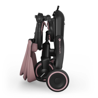 Сгъваема триколка със сенник KinderKraft JAZZ 3 PINK