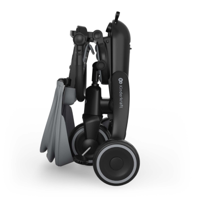 Сгъваема триколка със сенник KinderKraft JAZZ 3 СИВА