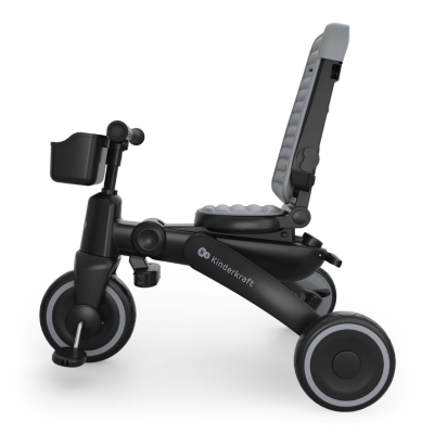 Сгъваема триколка със сенник KinderKraft JAZZ 3 СИВА