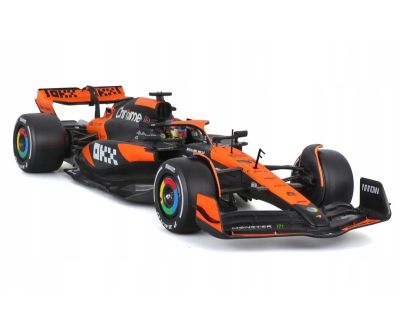 Метална кола Formula 1 за сглобяване Mclaren Team MCL38 #81 Oscar Piastri Bburago 1:24 