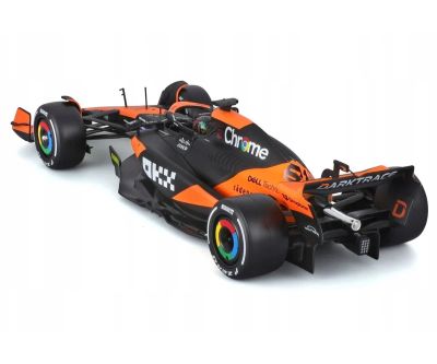 Метална кола Formula 1 за сглобяване Mclaren Team MCL38 #81 Oscar Piastri Bburago 1:24 