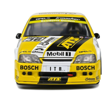 Метален автомобил OPEL OMEGA EVOLUTION 500 YELLOW #36 SOLIDO 1:18 - 1809702