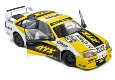 Метален автомобил OPEL OMEGA EVOLUTION 500 YELLOW #36 SOLIDO 1:18 - 1809702