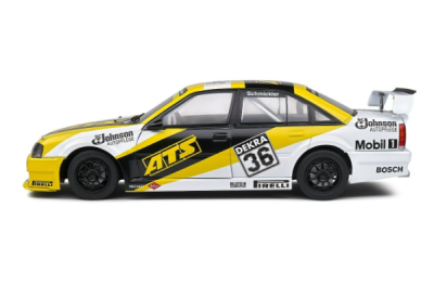 Метален автомобил OPEL OMEGA EVOLUTION 500 YELLOW #36 SOLIDO 1:18 - 1809702