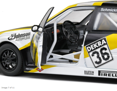 Метален автомобил OPEL OMEGA EVOLUTION 500 YELLOW #36 SOLIDO 1:18 - 1809702