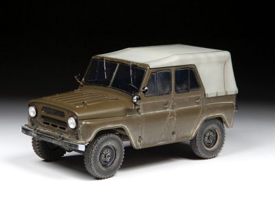 Съветски военен Джип UAZ-469 1:35 ZVEZDA 3629