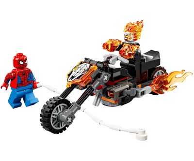 Конструктор Спайдърмен срещу Призрачен ездач с мотоциклет LEGO Marvel Super Heroes 76335 