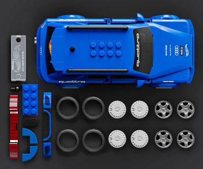 Конструктор Audi Avant RS2 Brick Shop Hot Wheels JGR28 