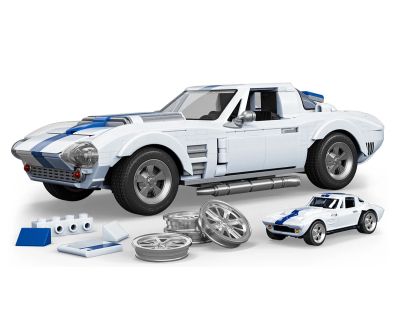 Конструктор Corvette Grand Sport Brick Shop Hot Wheels JGR31 
