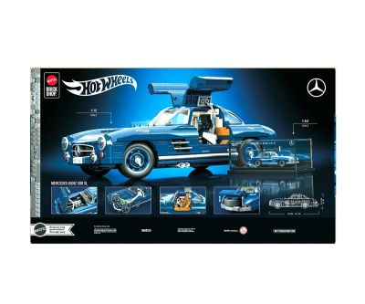 Конструктор Мерцедес-Бенц 300 SL Brick Shop Hot Wheels HWW25