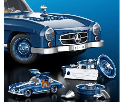 Конструктор Мерцедес-Бенц 300 SL Brick Shop Hot Wheels HWW25