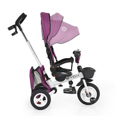 Детска сгъваема триколка Byox Flexy Lux лилава