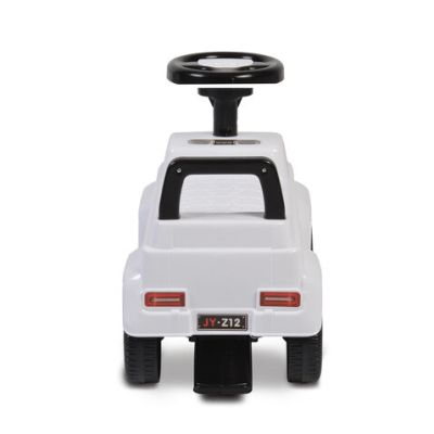 Детска кола за яздене и бутане Speed бяла 