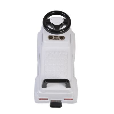 Детска кола за яздене и бутане Speed бяла 