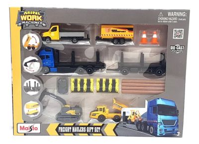 Комплект транспортни средства Mini Work Machines Maisto 12630