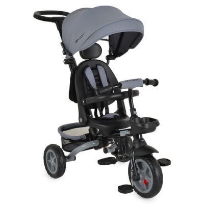 Сгъваема триколка Explore Byox тъмносив