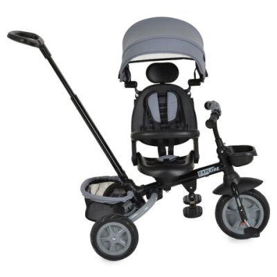 Сгъваема триколка Explore Byox тъмносив