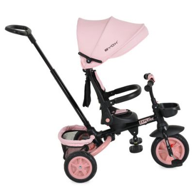 Сгъваема триколка Explore Byox розов