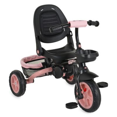 Сгъваема триколка Explore Byox розов