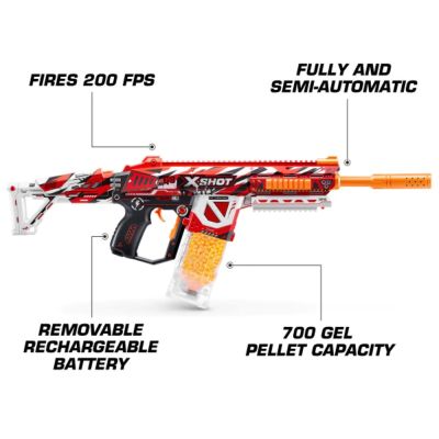 Бластер с гел топчета X Shot HYPER GEL HPG-700 36620