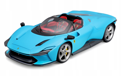 Метална кола Ferrari Signature Daytona SP3 Bburago 1:18 син