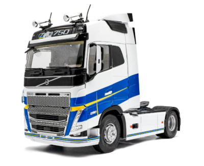 Метален камион влекач Volvo Trucks FH16 Globetrotter XL Solido 1:24