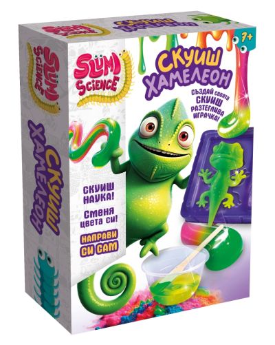 Направи си сам скуиш Хамелеон Lisciani Slumi Science 110971