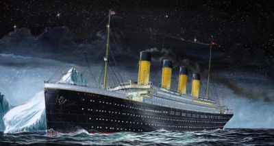 Сглобяем модел кораб Titanic R.M.S. Revell R75804