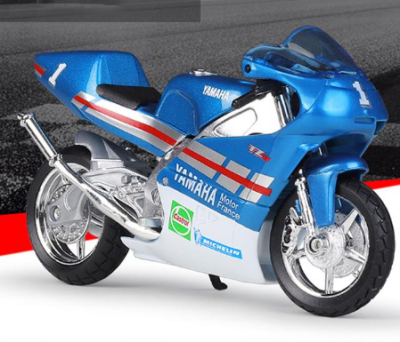 Колекционерски мотор Yamaha TZ250M Welly 1:18