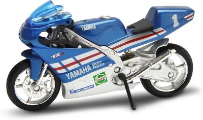 Колекционерски мотор Yamaha TZ250M Welly 1:18