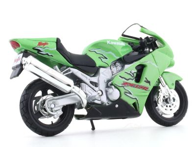Колекционерски мотор Kawasaki Ninja ZX-12R Welly 1:18 