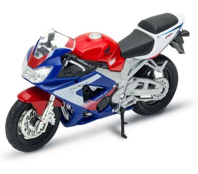 Колекционерски мотор Honda CBR900RR Fireblade Welly 1:18