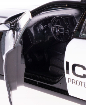 Метална кола Dodge Charger Pursuit Police Welly 1/24  