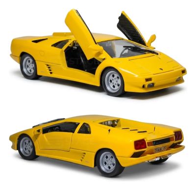Метална кола Lamborghini Diablo Welly 1/24  