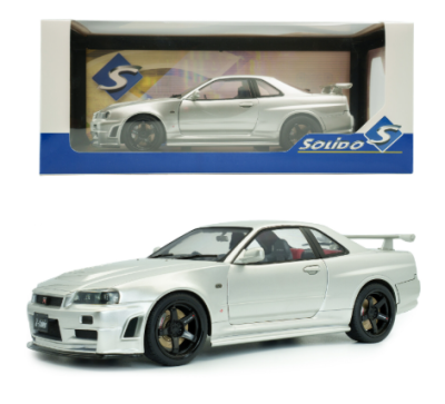 Метален автомобил Nissan Skyline GT-R Z Tune 1:18 Solido 1804312