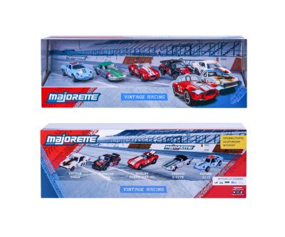 Комплект метални колички Vintage Racing Majorette 8502005001