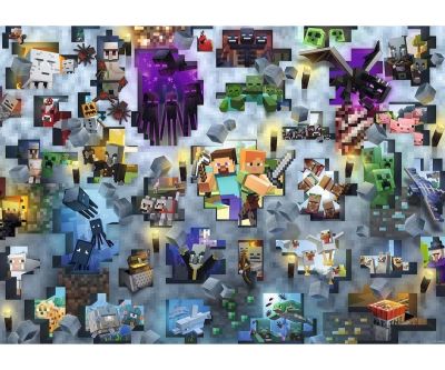 Детски пъзел Minecraft 1000 части Ravensburger 12000422 