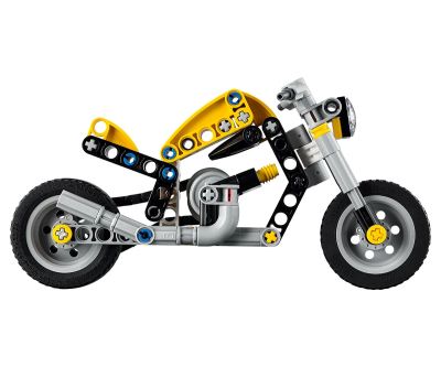 Конструктор жълт мотоциклет LEGO Technic 42225 