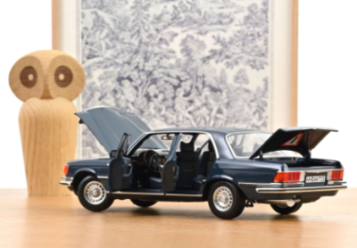 Колекционерска метална кола Mercedes-Benz 350 SEL 1:18 NOREV 183976